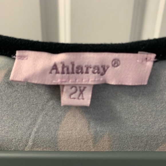 Ahlaray Floral Dress Size 2x - Picture 6 of 6